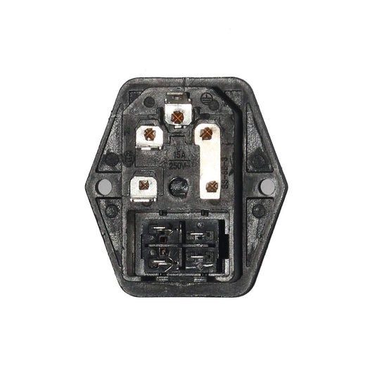 DIY Projector 3 pin Rocker Switch 250V 10 A with Spare Fuse Option India