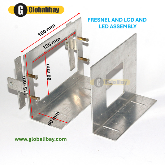 Fresnel and LCD and LED Assembly | Globalibay DIY Projector India